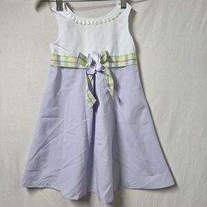 GIRLS SUPER CUTE BONNIE JEAN PURPLE 2 PIECE DRESS/JACKET SIZE 5